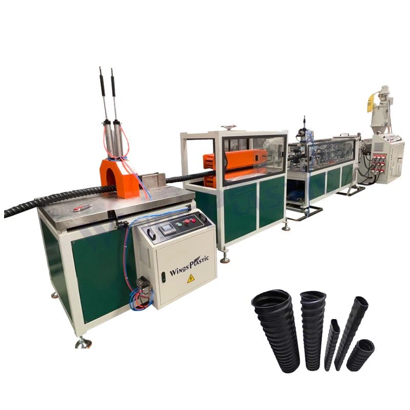 Plastic Spiral Corrugated Pipe Machine